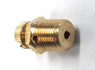 BR HY-A2688-1/8 Male Pipe Brass Bleeder Valve (Typically Used in telescoping cylinders)