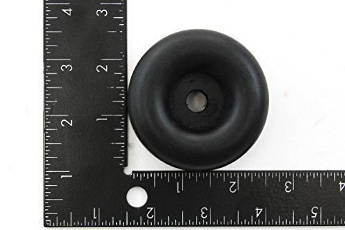 image for Red Hound Auto 4 Rubber Bumpers for Trailer Compatible with Ramp Door 