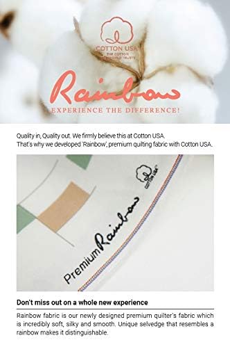 Miniatura 8 de COTTONVILL Colección Bloom 20COUNT - Tela de acolchado con estampado de algodón (1 yarda, 03-Bloom Main-3)