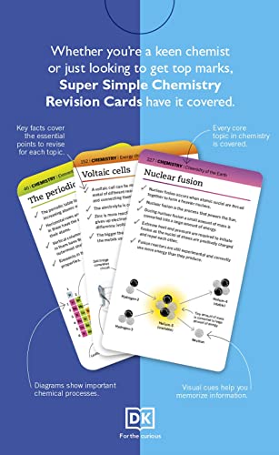 Super Simple Chemistry Revision Cards Key Stages 3 and 4: 125 Comprehensive, Easy-to-Use Revision Ca