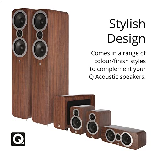 Q accoustics 3060s アクティブサブウーファー 変圧器付き Amazon.com: Q ACOUSTICS 3060s Active Subwoofer (Carbon Black