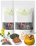 ZenVitality® Organic Chicory And Gardenia Tea For Diabetics Supports Healthy Blood Sugar, Digestion, Weight & Sleep With Gardenia, Chicory Root, Dandelion Leaf Sugar Free Blend, Vegan & Caffeine Free