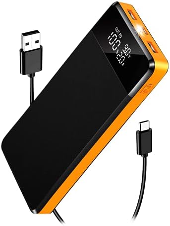 Power Bank 30000mAh, Power Bank Fast Charging PD20W, 3 Output & 3 Input USB C, LED Screen Display, LED Flashlight, Portable Charger High Capacity External Battery Packs for Smart Phones, Tablets
