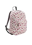 Mochila Feminina Cotton Flamingo 16.5' Bege