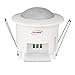 Sensky BS041 110-240v 360 Degree Motion Sensor Switch, Ceiling Occupancy Sensor Light Switch with Time delay, Light Sensor Adjustable (6M Distance Max)