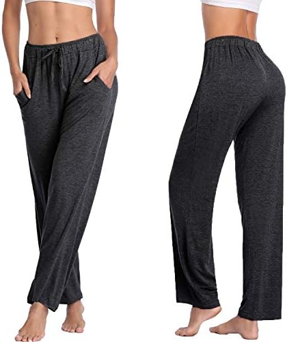 Womens Yoga Pants Wide Leg Comfy 