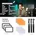 NEEWER BASICS LED Video Light Panel Lighting Kit, 3 Pack Bi Color Dimmable Portable Studio Lights with Tripod Stands & Filters, 3200K~5600K CRI95 750lux for Photography Video Recording Streaming, BP66