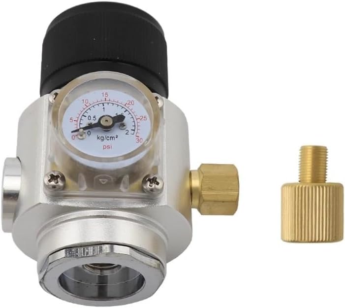 Mini Co2 Regulator 0-30Psi Guage 3/8" Thread Corny Keg Charger Kit For Beer Kegerator Dispenser