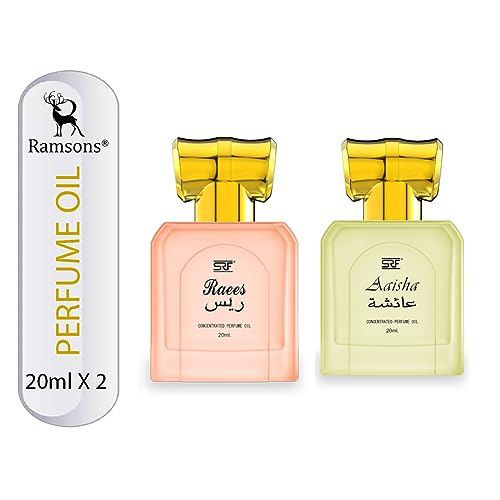 RAMSONS Aaisha & Raees Perfume Oil Pack of 2 · 20 ml (40 ml total) - Image 3