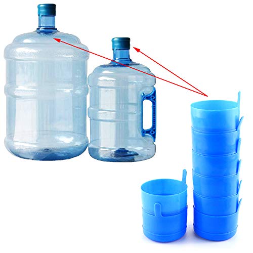Neworkg 30 Pack 3 and 5 Gallon Non-Spill Water Jug Caps, Reusable Anti Splash Bottle Caps, 2 PCS Crowbar for Removing Caps - Thumbnail 7