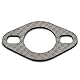 Easyboost Auspuffdichtung Universal Auspuffkrümmer für Roller 50ccm Yamaha Aerox Mach-G Jog-R MBK Nitro Ovetto Malaguti F12 F15 Aprilia SR