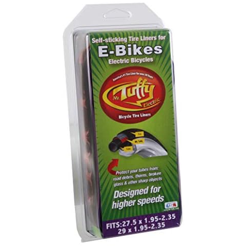 Mr. Tuffy E-Bike Tire Liner - 27.5 x 1.95 Inch -2.35 Inch Purple - TY2501 Cover