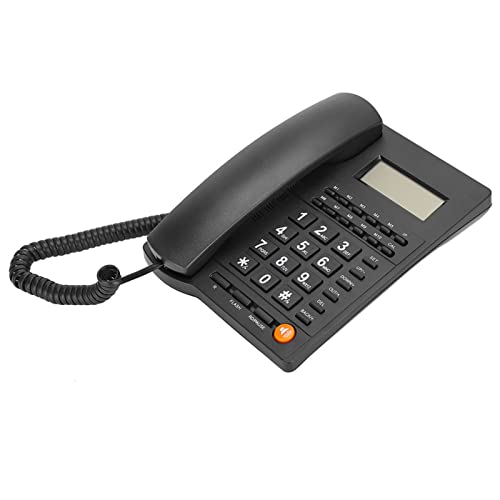 Téléphone de bureau à domicile réglable avec double identification de l'appelant
