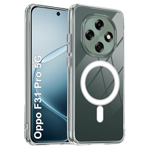 Image of Zapcase Back Case Cover for Oppo F31 Pro 5G | Compatible for Oppo F31 Pro 5G Back Cover | Scratch-Resistant Back Case Cover | Clear