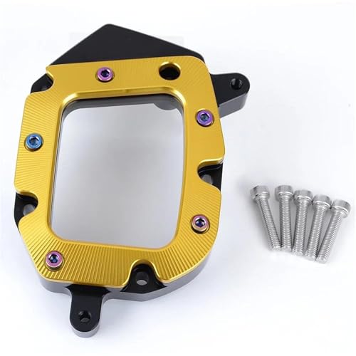 Protection chaîne et carter transparent Z900 pour éviter les rayures du moteur de moto