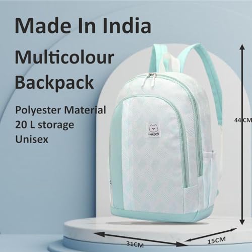Image of Tinytot 30 Litre Japanese Korean Style School Bag Water-Resistant Laptop & Travel Backpack - Unisex Large 18 Inches Multipurpose Student Backpack for Boys & Girls, Men & Women