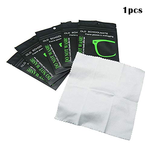 Arinda 1/5Pcs Anti Fog Wipes For Glasses Reusable Suede Defogger Cloth For Eyeglasses #TOP7