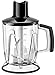 Braun Hogar MQ40 Black MultiQuick - Batidora de Jarra / Trituradora de Hielo, Accesorio de Batidora de Mano, Acero Inoxidable, Plástico, color Negro