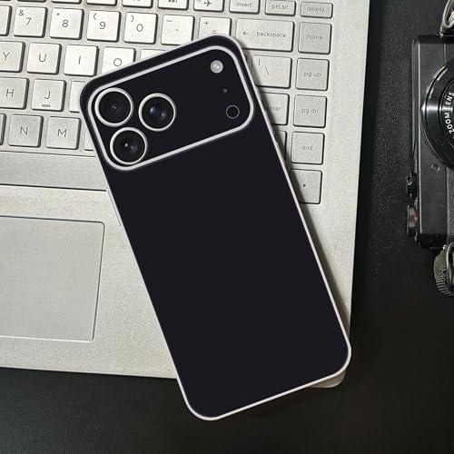 Skin Wrap para iPhone 15 16 17 Pro Max protector de vinilo negro de cámara 5