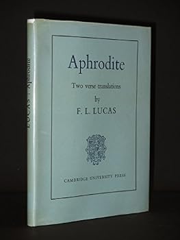 Hardcover Aphrodite: The Homeris Hymn to Aphrodite and The Pervigilium Veneris. Book