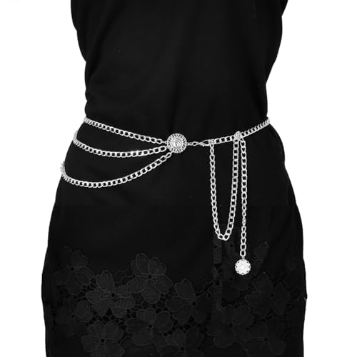 Eigso Metal Waist Belt for Women Western Jeans Belts for Woman Wrap Waists Chains Dress2