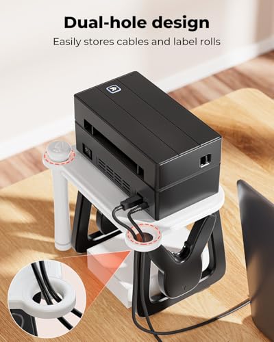 Image of MUNBYN Thermal Label Holder for Rolls and Fanfold Labels