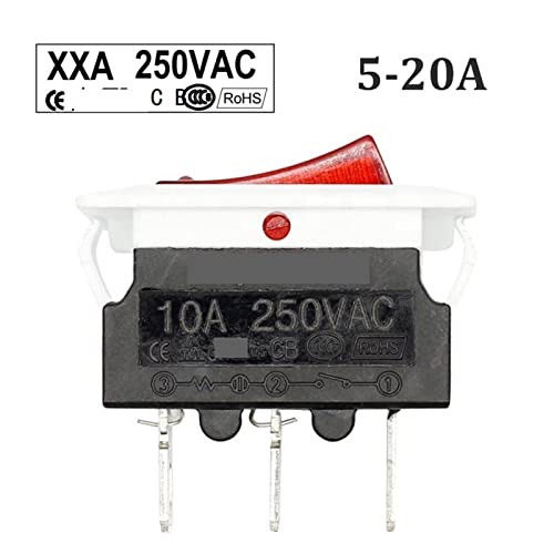 Protector de sobrecarga L8 10A interruptor para bomba de agua en casa 5