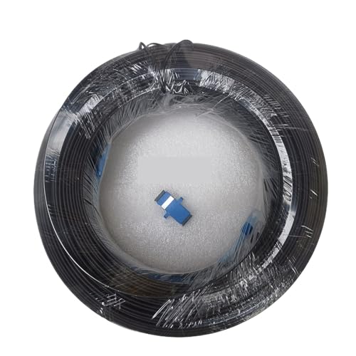 Cordon de raccordement monomode FTTH SC/UPC-SC/UPC cable fibre optique exterieur 20m 30m adaptateur