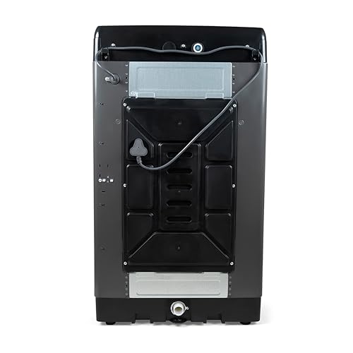 Image of Midea 9 Kg 5 Star, Self Clean Drum Technology, Fully Automatic Top Load Washing Machine with Inbuilt Heater, 10 Wash Programs (MWMTL090FP1GHMB, Metal Body Mid Black)