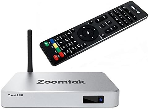 H8, Android v7.1.2 Nougat, 64 bit Quad Core 4K Smart TV Box, 2Gb RAM 8Gb ROM, 2.4GHz Wi-Fi, 100M Ethernet, External Aerial