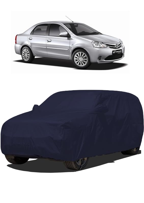 Image of J S R Waterproof Body CAR Cover for Toyota ETIOS (Toyota ETIOS CAR Cover | ETIOS CAR Cover | ETIOS CAR Cover Waterproof | CAR Cover for ETIOS)