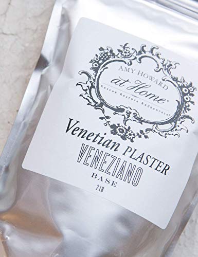 Amy Howard At Home Venetian Plaster | Decorative & Faux Finish Painting | Easy To Work With | Creates Natural Texture | Multi Surface | 32 Oz #TOP2