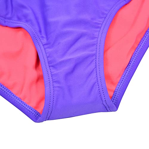 Image of Girls Two Piece Swimsuits Girls Tankini Set Bathing Suits Sport Crossback Bikini Swimwear 3-14 Years