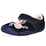 Fermeture Velcro Startrite Petal Baskets pour fille, bleu marine, 19 EU