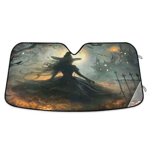 Pare-soleil voiture Halloween ALAZA pour garder votre habitacle frais au camping