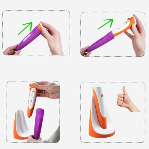 caseroxx Schutzhülle passend für den Ravensburger TipToi der Stift 110 Gen. 4, Cover (Silikon-Hülle für den Ravensburger TipToi) in lila