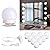 Vanity Lights for Mirror, Dimmable Mirror Lights Stick On, Adjustable Length Makeup Light, Vanity Lighting Fixtures for Hollywood Mirror and Full Length Mirror(No Mirror Included)