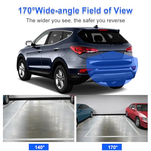 Image of JDMON Backup Camera Replacement for Hyundai Santa Fe Sport 2.0L 2.4L L4 2013 2014 2015 2016 Reverse Rear Park Assist Camera Replacement for 95760-2W000 95760-2W000-FFF 95760-2W300