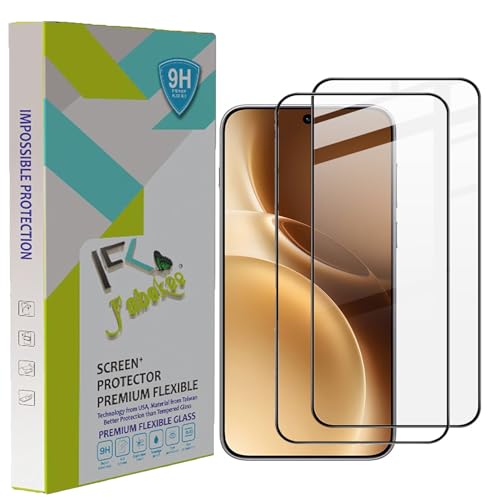 Image of FabeKee Tempered Glass Screen Protector Compatible For Black Cellphone With Edge To Edge Coverage And Easy Installation Kit (Transparent, VIVO X300 Pro 5G)