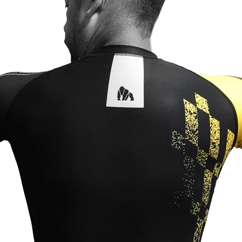 Silverback Rash Guard for Men Baltimore Strong Edition Short Sleeve for BJJ MMA Jiu Jitsu High Performance Athletes2