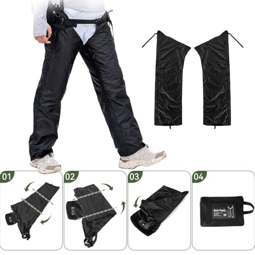Polainas impermeables unisex para montaña con ajuste flexible 7