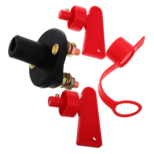 HAPINARY Heavy Duty Rv Battery Disconnector Universal Battery Disconnect Switch for 12v 300a Vehicles Universal Waterproof Switch