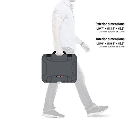 Nanuk Drone DJI Capa rígida à prova d'água com inserção de espuma personalizada para DJI Mavic 2 Pr