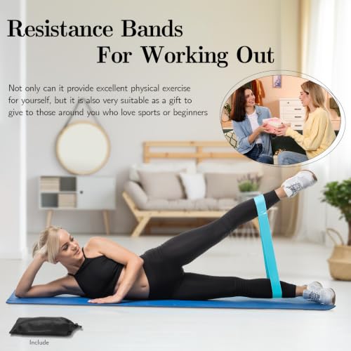 Image of Resistance Bands for Working Out, 5 Levels Elastic Exercise Bands