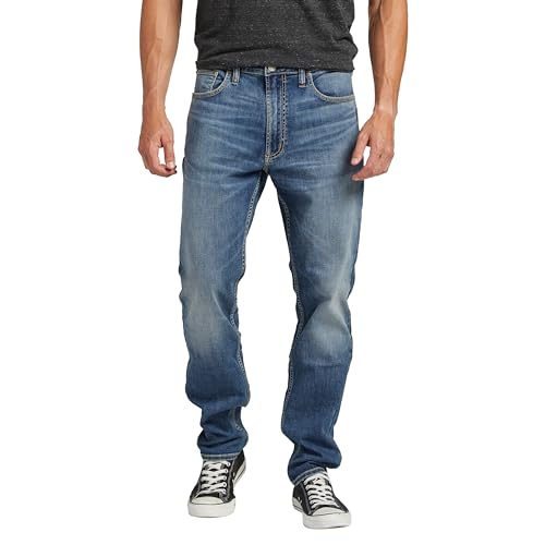 Silver Jeans Co. Men's Risto Athletic Fit Skinny Leg Jeans