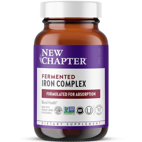 New Chapter Fermented Iron Complex 90ct