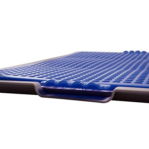 Sanitário Canino Xixi Dog Banheiro Pet Tapete Higiênico Cães Plast Pet Cor:Preto