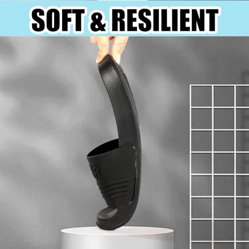 Fashionable Men's Slippers - Comfortable Shower Shoes and Cloud Slides for Men and Women - Lightweight and Perfect for Indoor and Outdoor Activities3