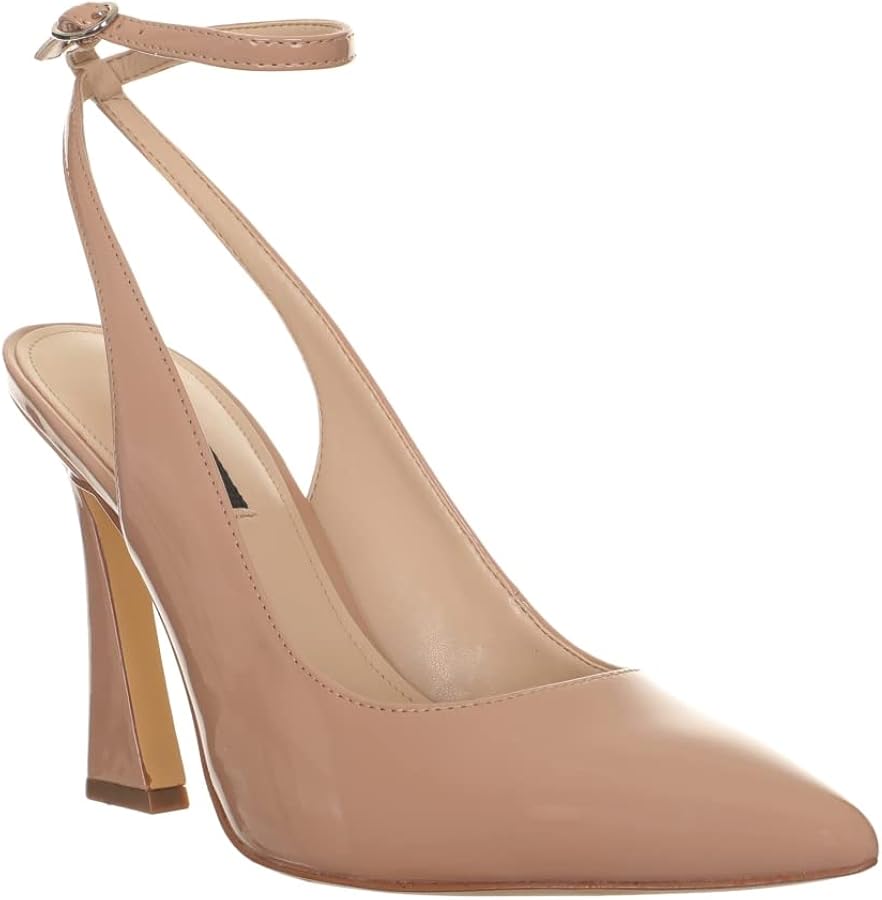 Amazon.com | Nine West Women's Tabita3 Pump, Natural Patent