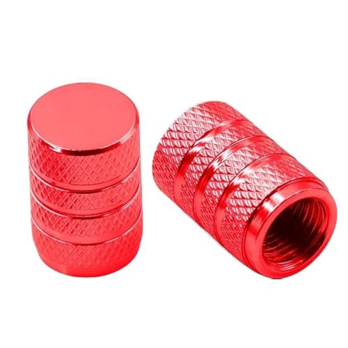 Bouchon valve pneu moto anti poussière universel pour NT 1100 rosso